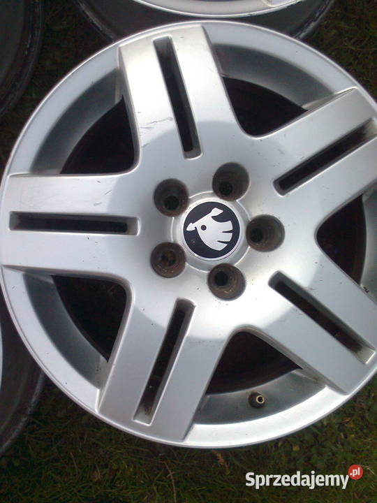 Felgi aluminiowe 15 Skoda Fabia Octavia Jarosław sprzedam
