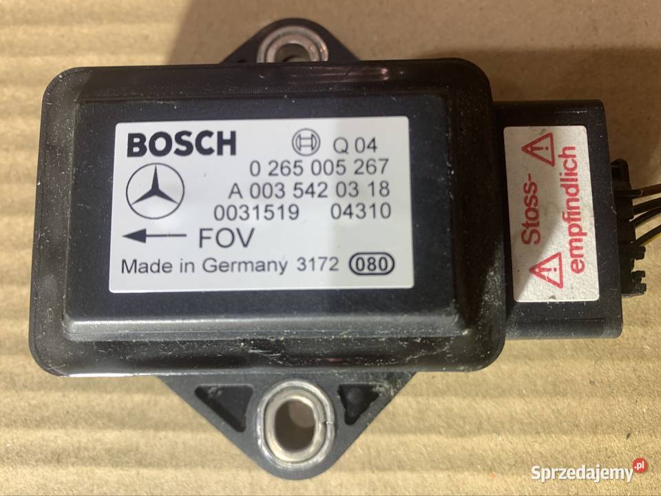 A0035420318 Czujnik sensor esp Mercedes a w169 b Szczecin