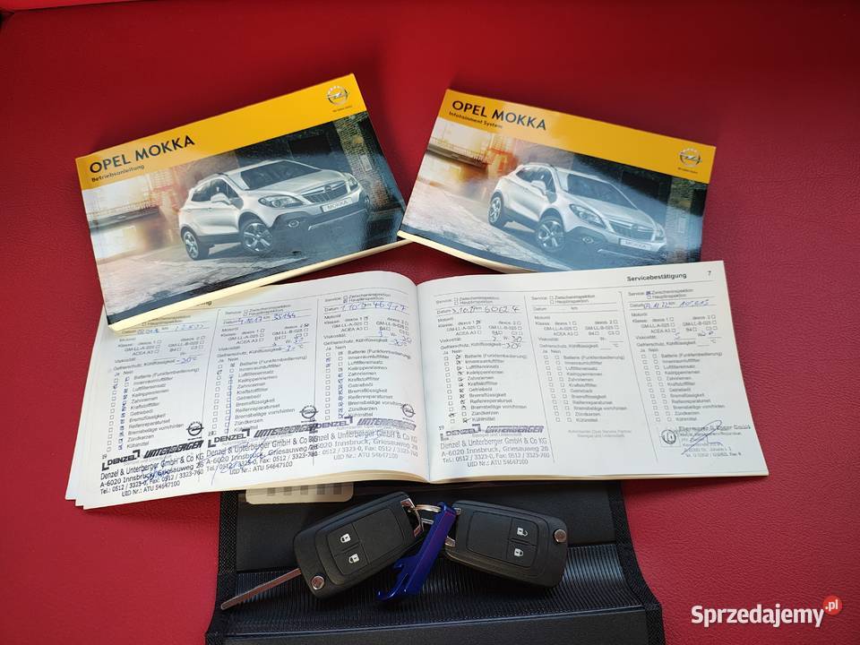 Opel Mokka 14Benzyna Napęd 4x4 Bogate centralny zamek Mokka Zarszyn sprzedam