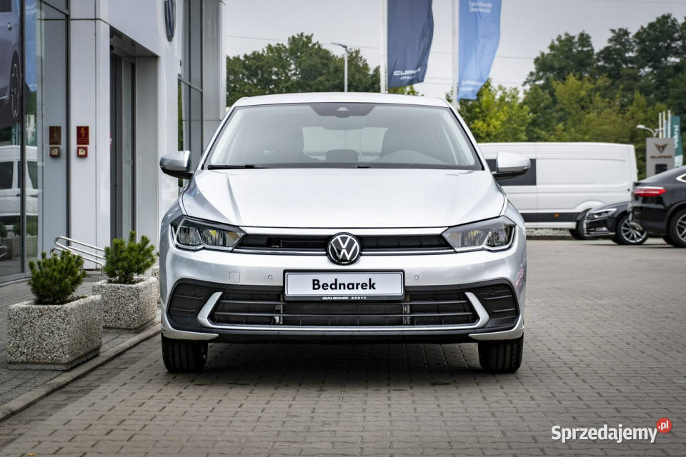 Volkswagen Polo Life Plus 10 TSI 95 Odbiór Maj wspomaganie kierownicy Łódź