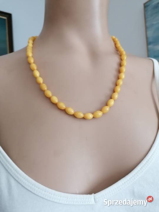 Naszyjnik Bursztyn oliwki Białystok