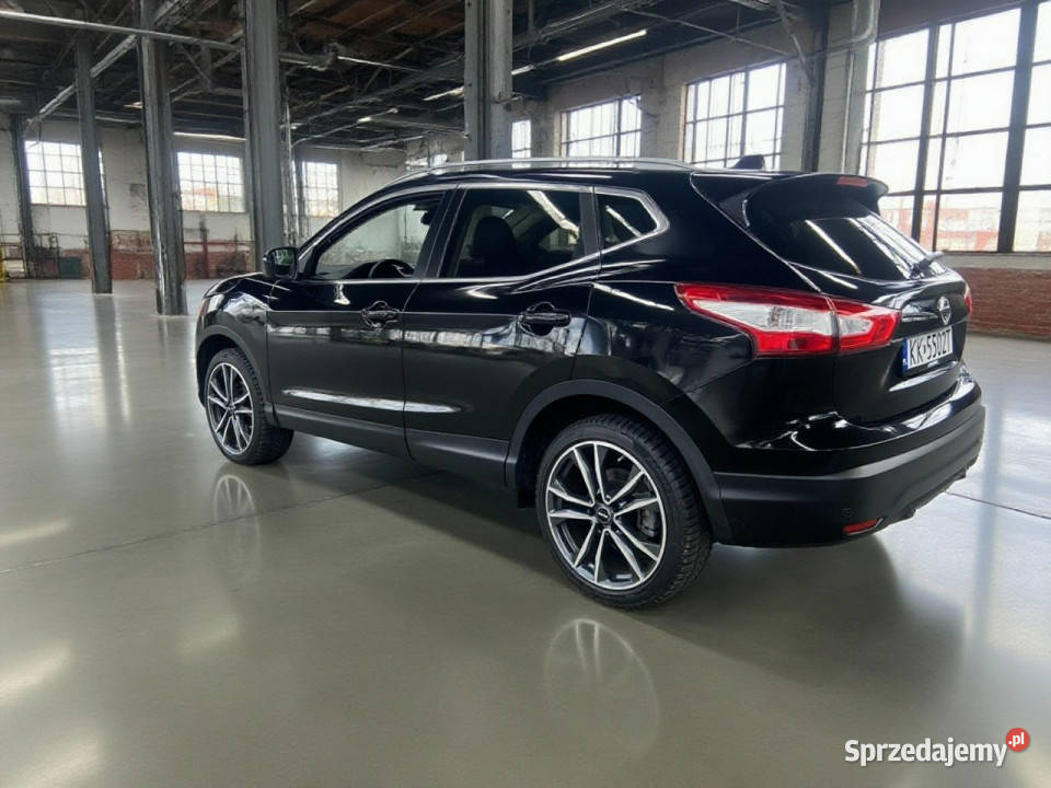 Nissan Qashqai Full Bezwypadkowy Gwarancji lakier metallic Kraków
