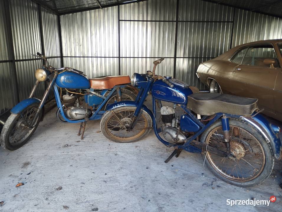 WSK 1957 oryginał niebieski lakier Rok produkcji 1957 Motocykle, skutery, quady Krasnystaw sprzedam