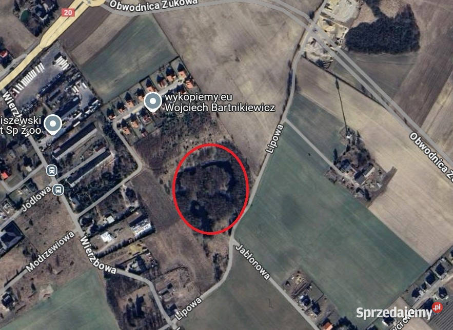 Piękna działka pod siedlisko Gdańsku Glincz