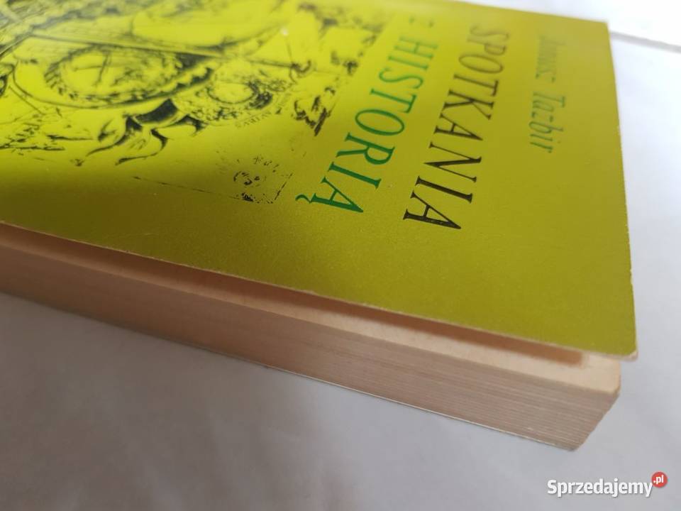 Spotkania z historią Janusz Tazbir miękka Kielce sprzedam