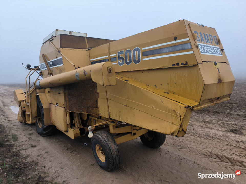 Kombajn zbożowy SAMPO ROSENLEW 500 heder nieuszkodzony Izabelin sprzedam