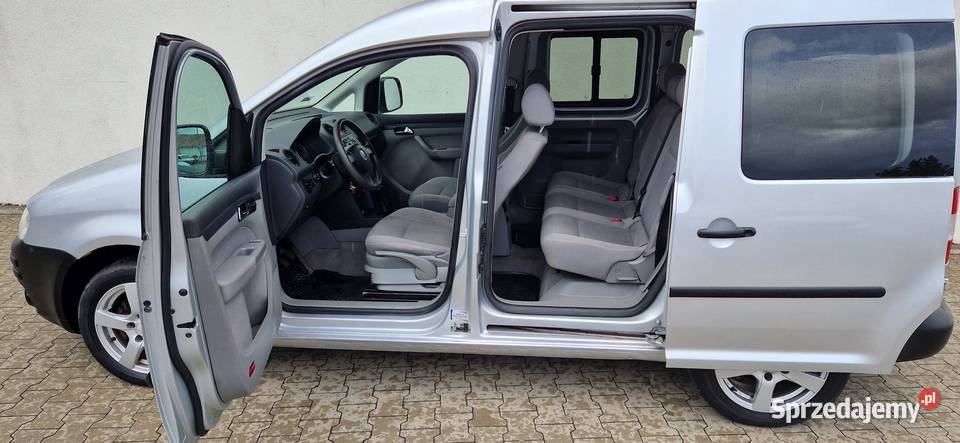 Volkswagen Caddy 19TDI105 Klima Webasto Hak Pułtusk