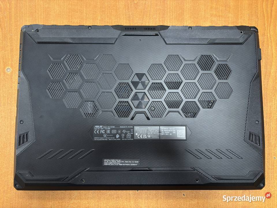 Laptop ASUS TUF Gaming F17 173 144Hz i5 16GB 1TB Elbląg sprzedam