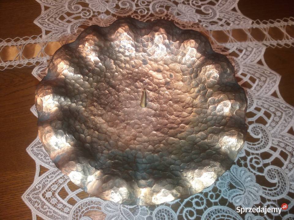 świecznik miedź Gliwice