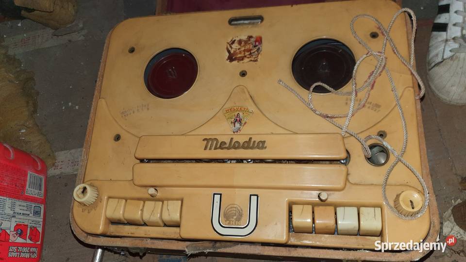 Stary Magnetofon Szpulowy Melodia ZRK vintage mazowieckie Warszawa