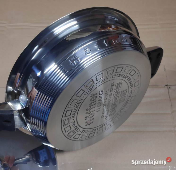 Patelnia stalowo teflonowa Hoffner 24 Łódź