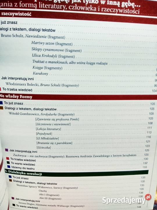 Świat do przeczytania stentor ponadgimnazjalne Antykwariat Warszawa