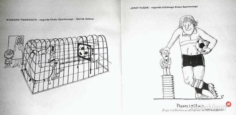 Piłka nożna w karykaturze Krzysztof Gotowicki