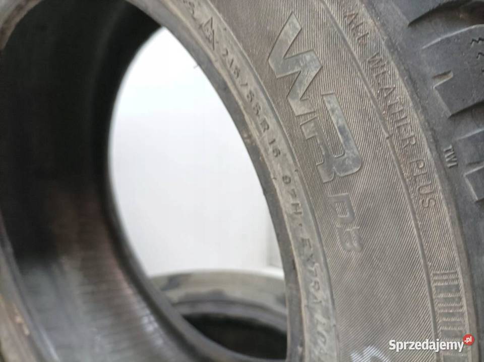 2x OPONA ZIMOWA NOKIAN WRD3 21555R16 zima Samochodowe sprzedam