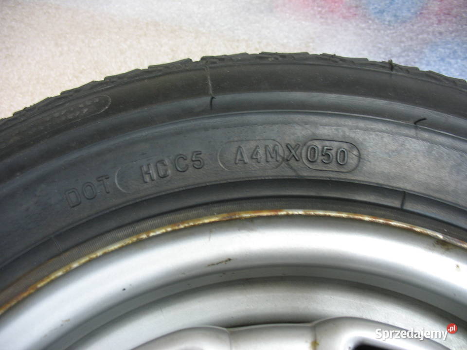 Ford Fiesta Mk1 koło zapasowe Michelin 14512 Przemyśl