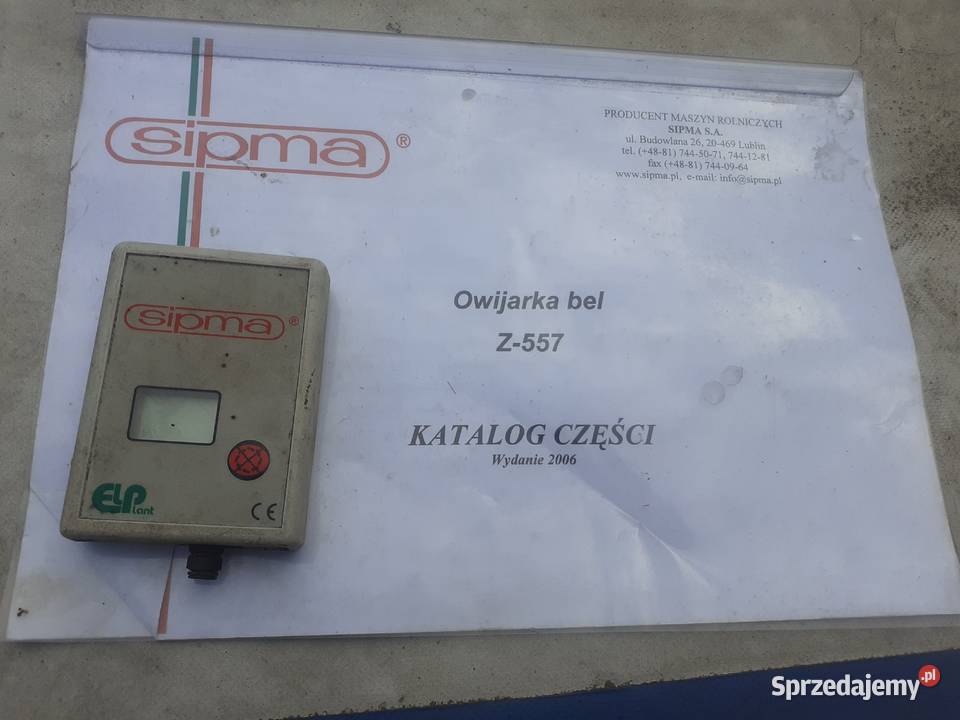 Owijarka samozaładowcza simpa z557 Stany