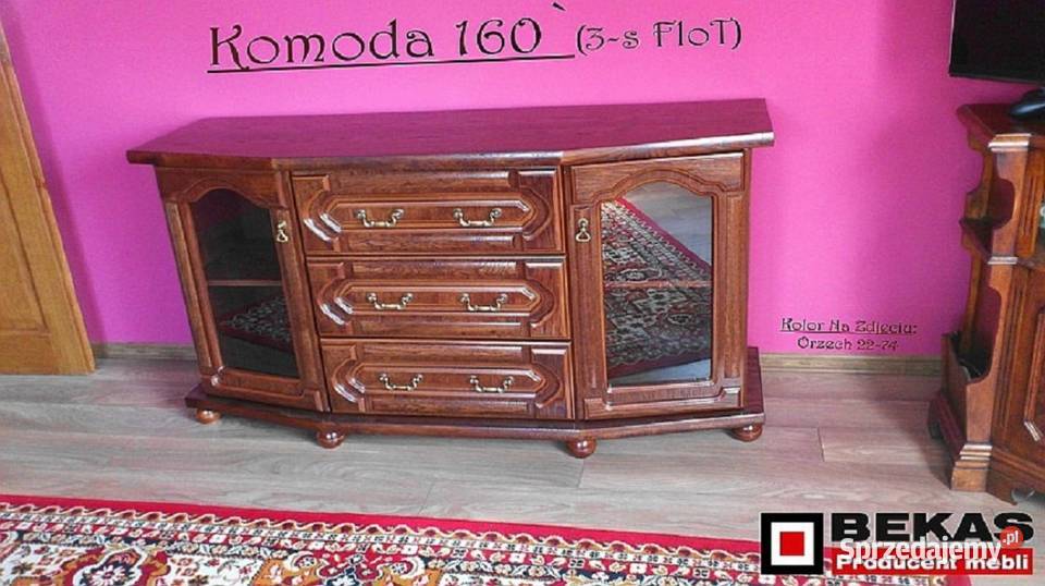 Stylowa Duża Komoda 180 4SFloT Dąb Rustikalny sprzedam