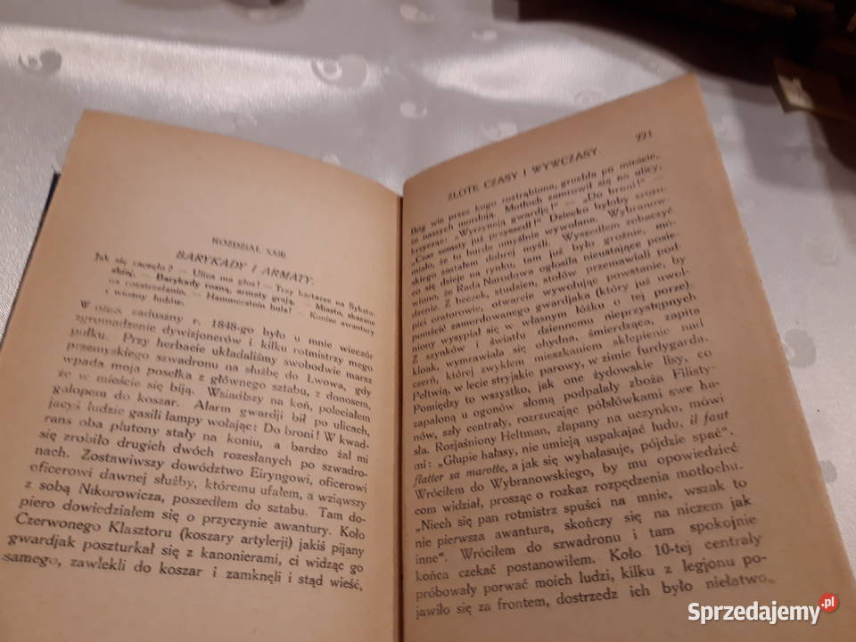 Złote czasy i wywczasy Jabłonowski Lwów1920 wyd1 Iwno