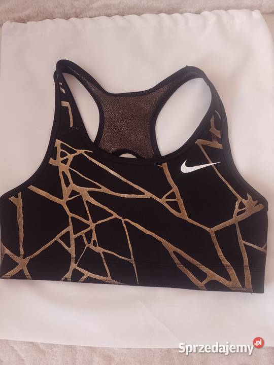 42XL NIKE Dwustronny czarno złoty top fitness z Kraków