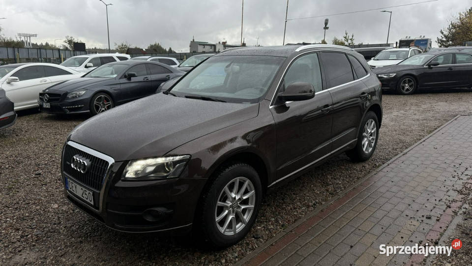 Audi Q5 20tdi 170 quattro panorama ledy bi xenon centralny zamek