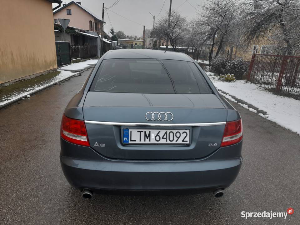 Audi A6 c6 Sedan24 z gazem gaz ważny do 2034r Rok produkcji 2004 A6 Siedliszcze-Osada