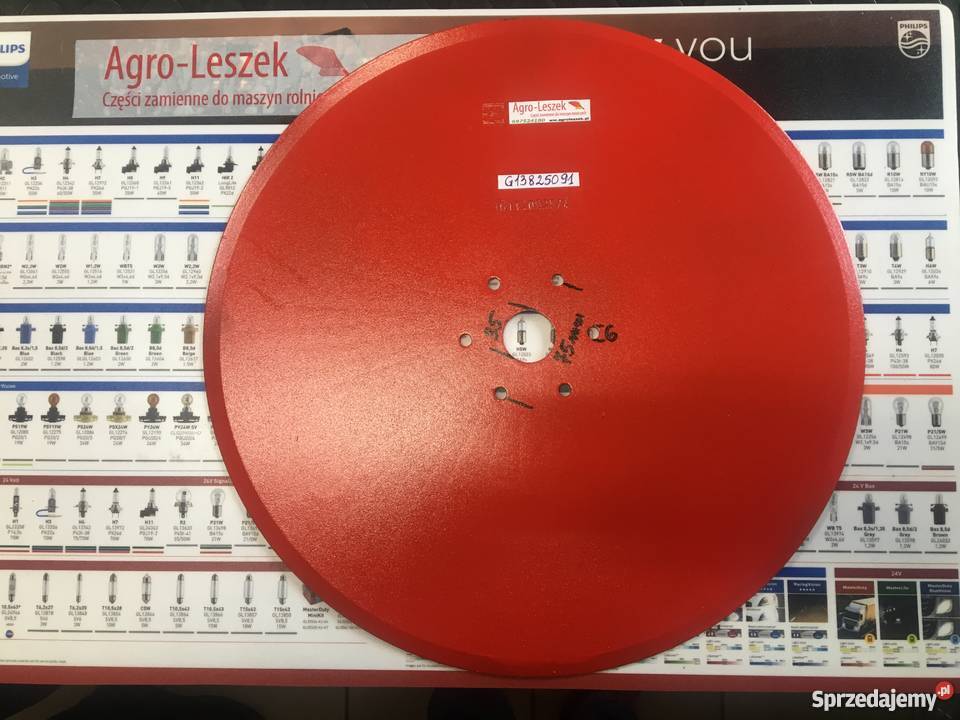 Talerz redlicy wysiewającejnawozowej Gaspardo nieuszkodzony Bielsk Podlaski