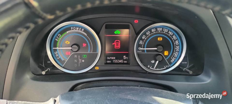 Toyota Auris II hybryda Rok produkcji 2013 Ostrzeszów