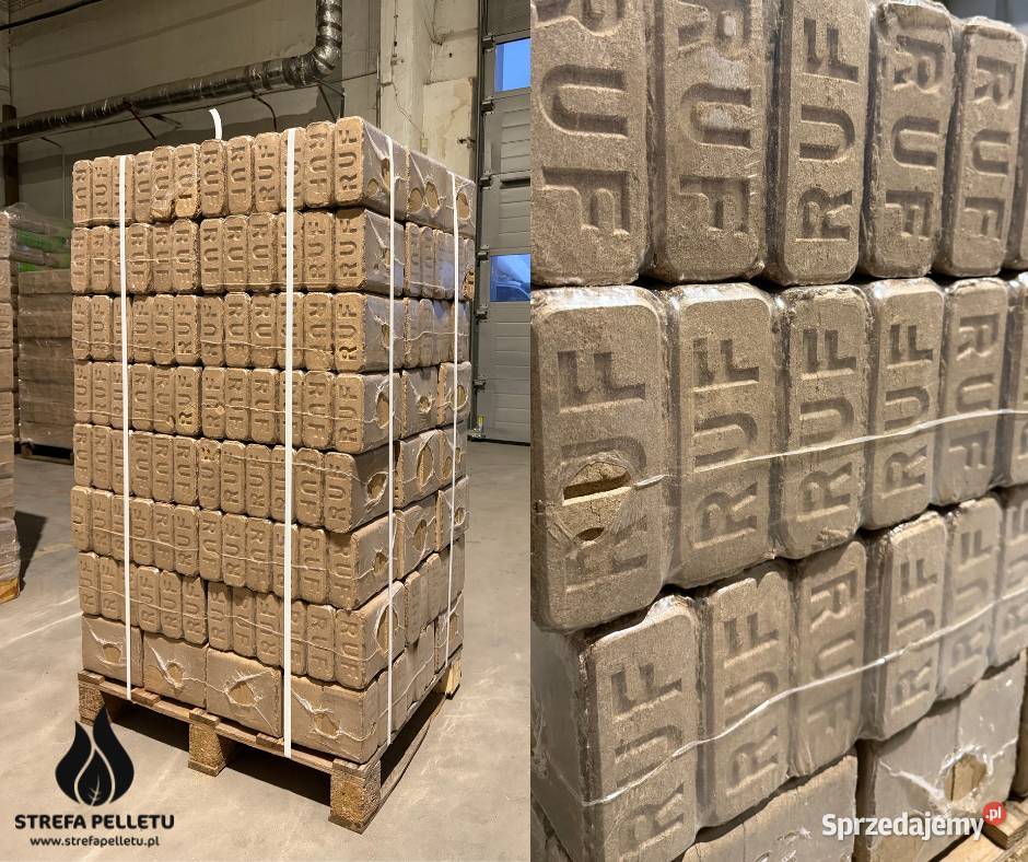 brykiet drzewny RUF PREMIUM kostka dębowy