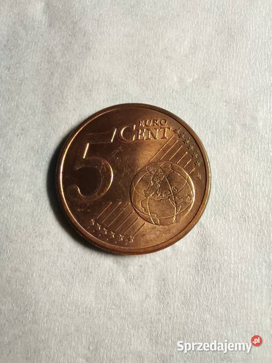 Francja 5 Euro Cent 2009 Paris mazowieckie Ząbki