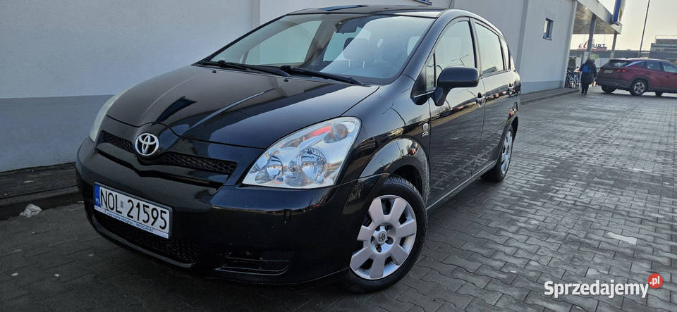 Toyota Corolla Verso 2006r 20 D4D 116 7 osobowy autoalarm warmińsko-mazurskie Elbląg