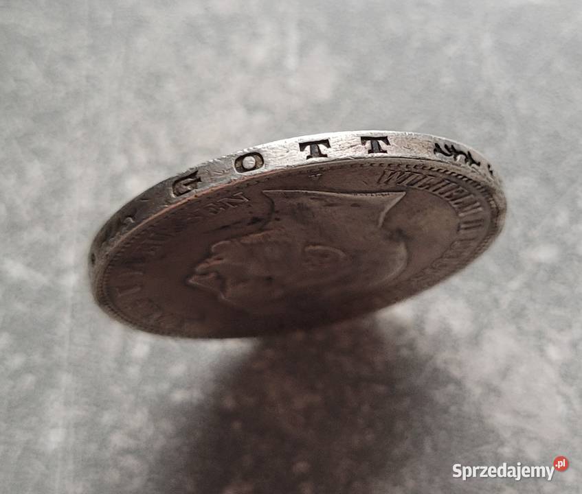 J3 NIEMCY srebro 5 Marek 1908 r Wola Kruszyńska