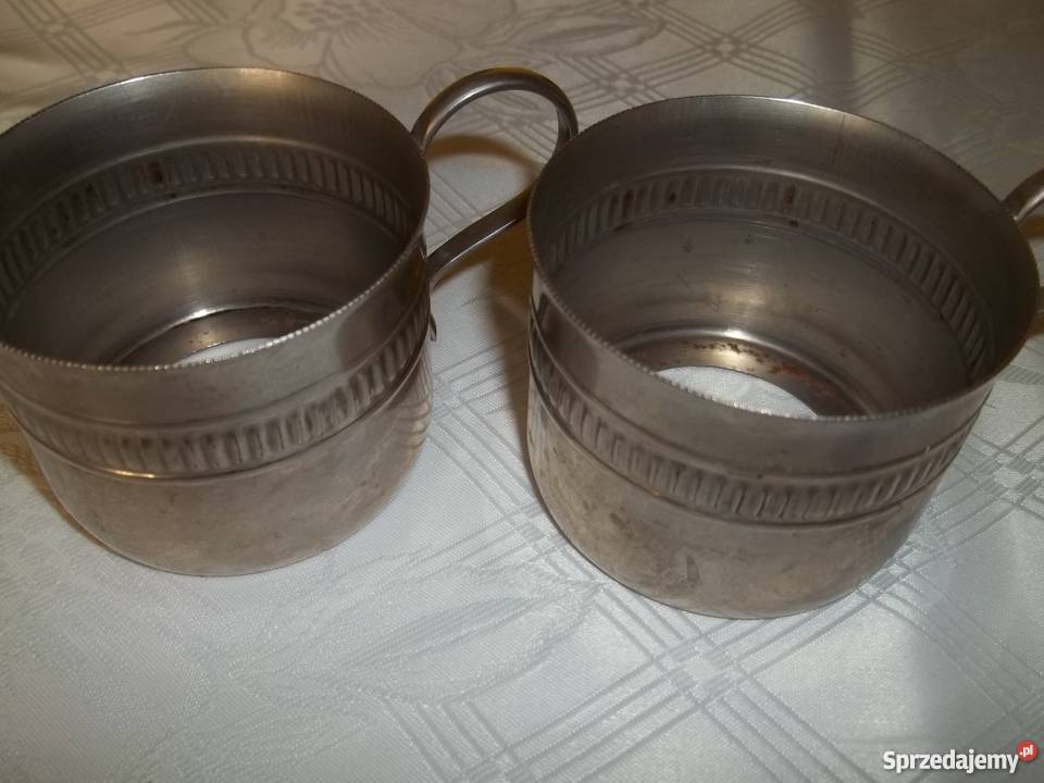 Koszyczki do szklanek ze stali nierdzewnej łódzkie Łódź sprzedam