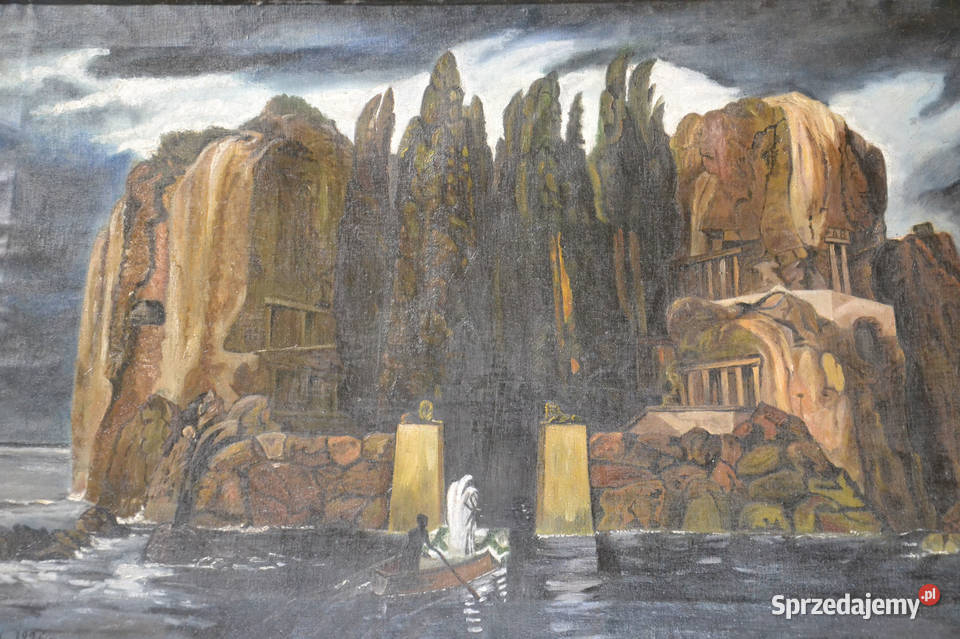 Wyspa umarłych ABcklin kopia SZacharow 1926 r Bronisze