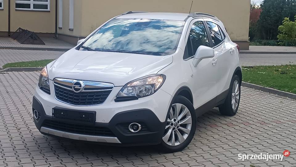 Opel Mokka 14 Turbo benzyna biała perła139 autoalarm Samochody osobowe Zamość