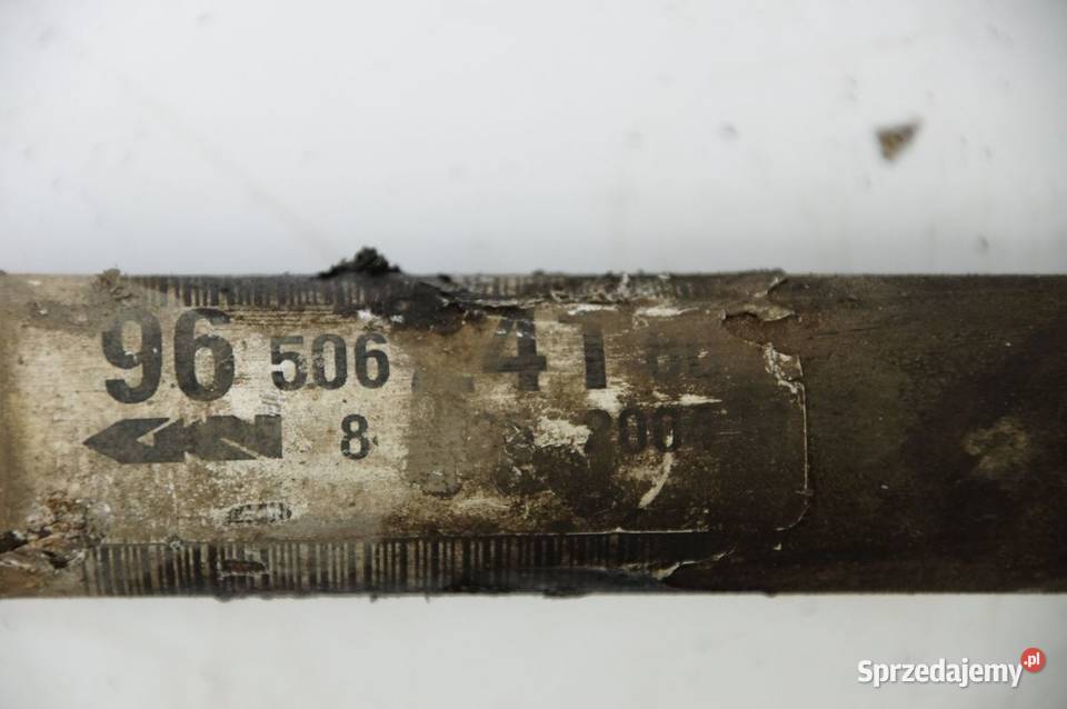 PÓŁOŚ PRAWA PRZÓD CITROEN C3 9650624180 osobowe sprzedam