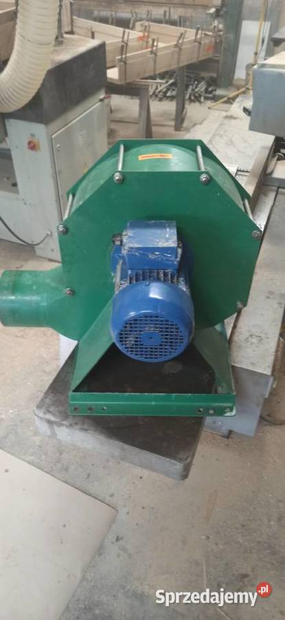 Wentylator transportowy odciąg trocin Wola Rzędzińska