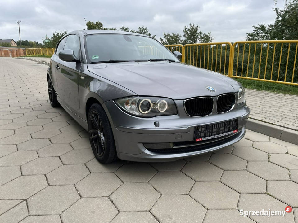 BMW 120 BMW 120 E87 Opłacony Lift Klimatronic światła przeciwmgielne wielkopolskie Gostyń