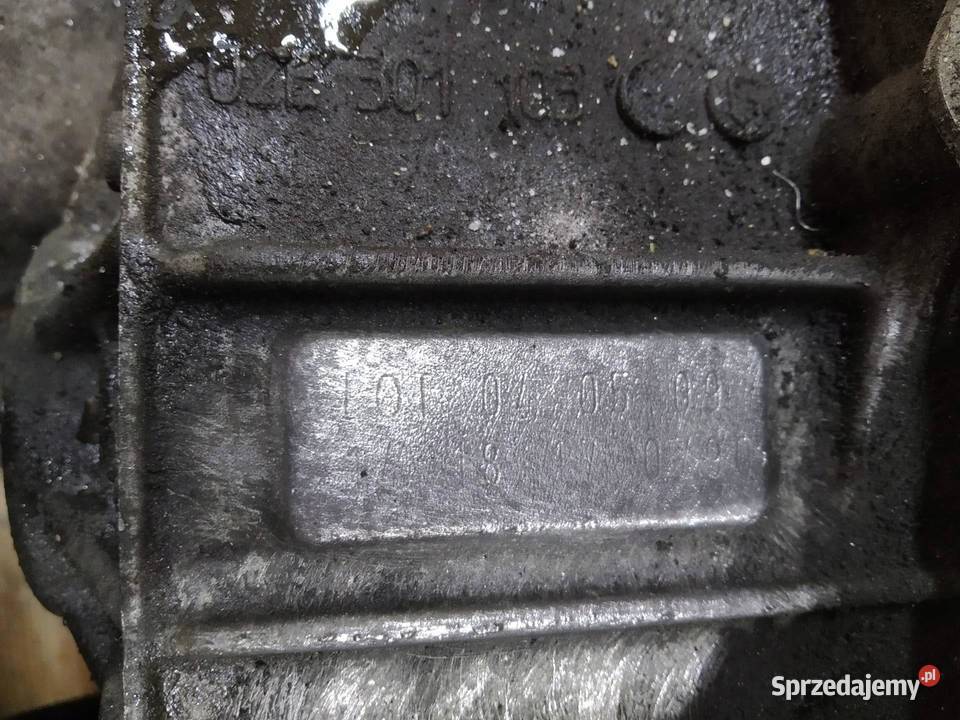 SKRZYNIA BIEGÓW AUTOMATYCZNA EQT 20 TDI DSG Rok produkcji 2009 Skrzynie biegów automatyczne świętokrzyskie