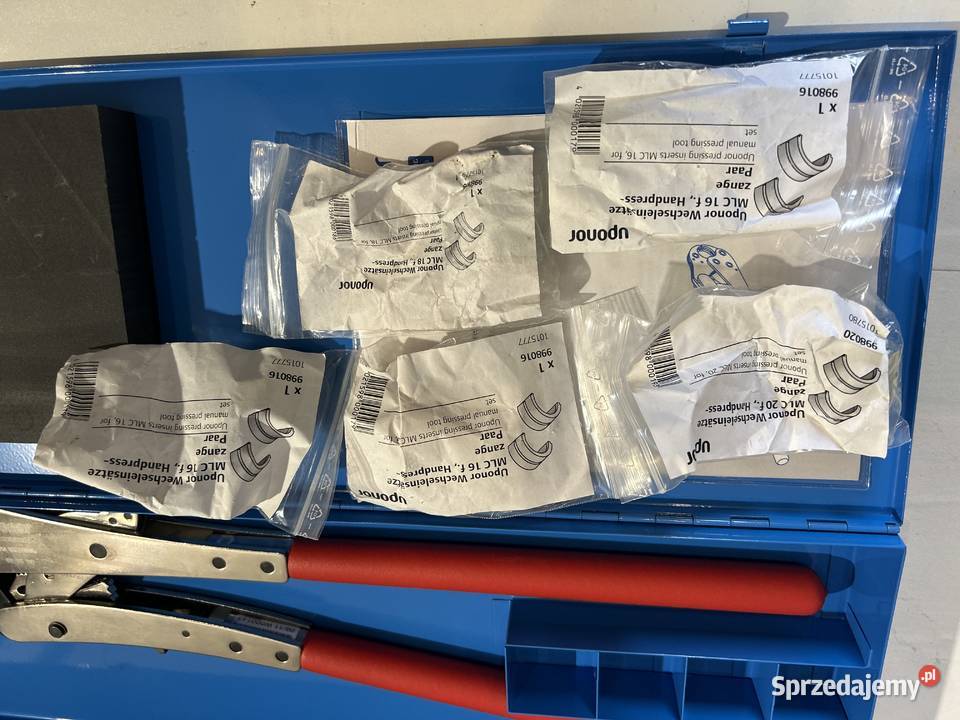 Praska ręczna uponor U 14 U16 U18 U20 prasa małopolskie Kraków