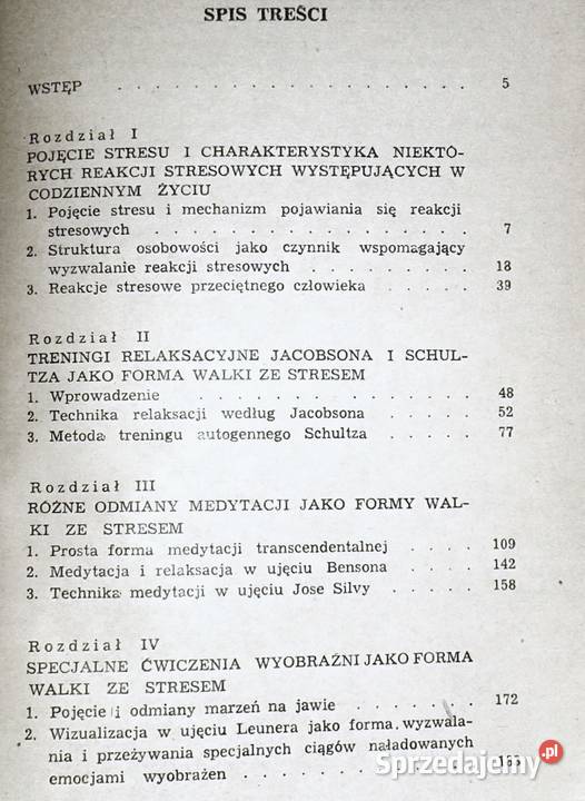 Walka ze stresem Stanisław Siek miękka sprzedam