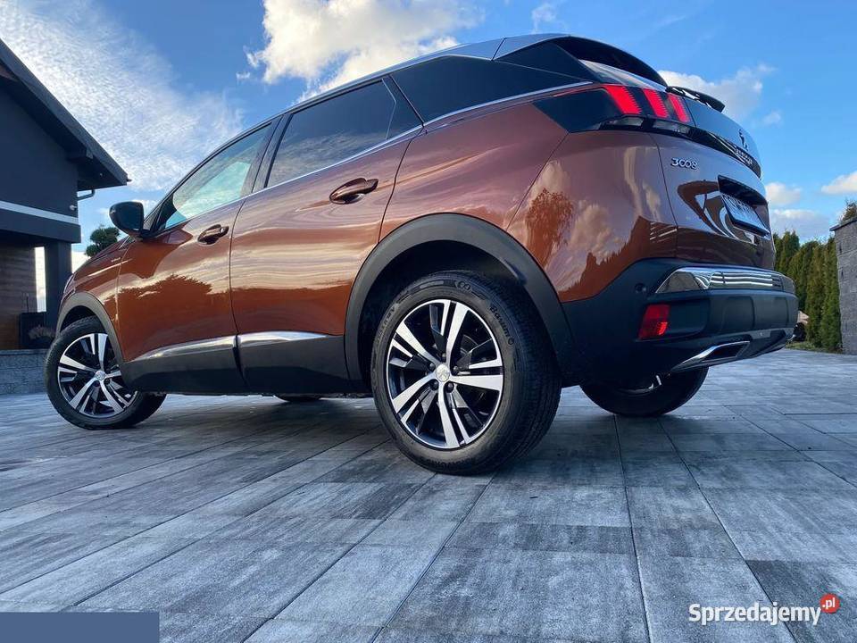 Peugeot 3008 12 benzyna 131 2017r zadbany benzyna 508 sprzedam
