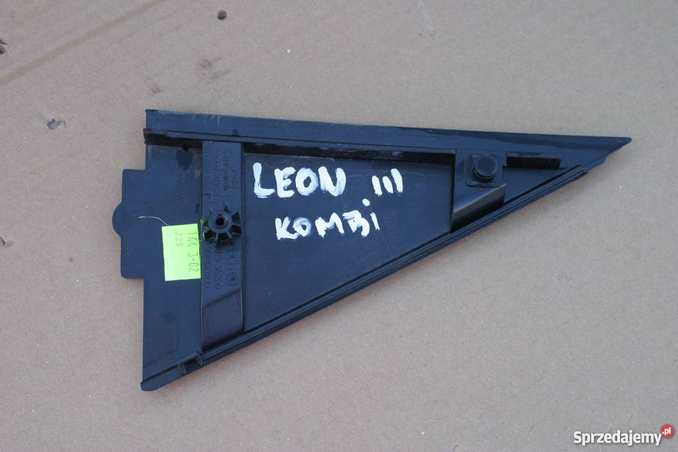 SEAT LEON IV 4 16 TRÓJKĄT OSŁONA NAROŻNIK DRZWI lubuskie Bieleń sprzedam