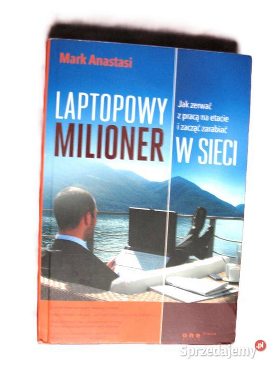 Laptopowy milioner autor Mark Anastasi poradnik Siedlce