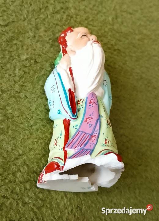 Chińska figurka Shou Xing do renowacji lata 5060 Katowice