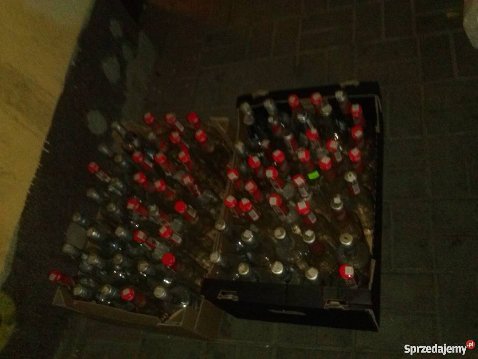 Butelki szklane 1 puste opakowania na nalewki Lublin