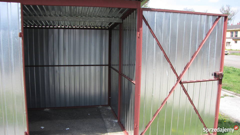 GARAŻ BLASZANY SCHOWEK GARAŻE BLASZANE NA WYMIAR