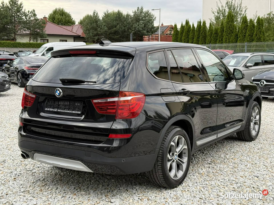 BMW X3 20D 150 2015r skóry Navi hak zadbana F25 Wrocław