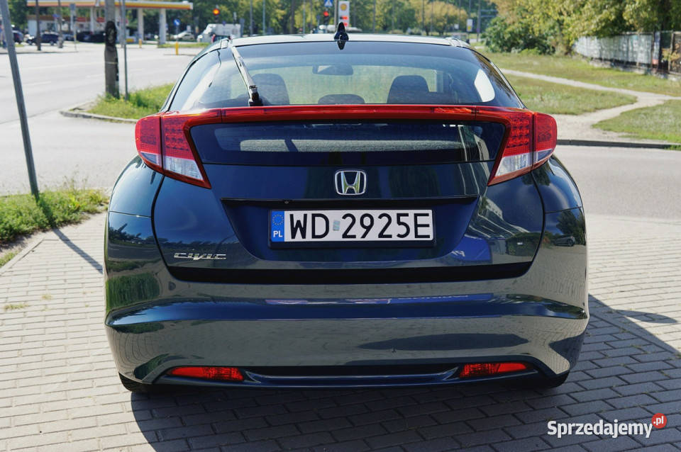 Honda Civic salon Polska serwis ASO wersja Sport 143KM Warszawa sprzedam