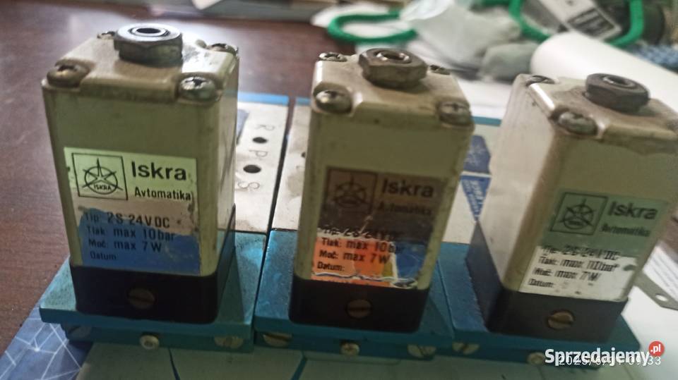 elektrozawór 52 24 dcv do pneumatyki nowy Produkcja Kłodawa