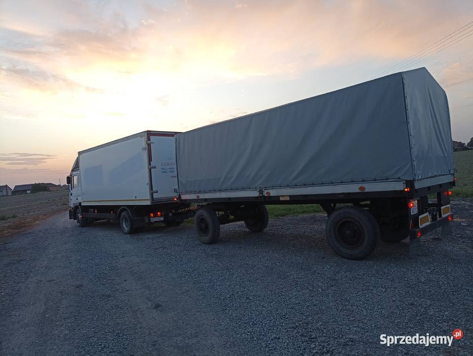 Przyczepa ciężarowa rolnicza ZASŁAW D 655 Kozienice